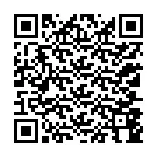 Kode QR untuk nomor Telepon +12107844398