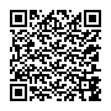 Código QR para número de teléfono +12107846018