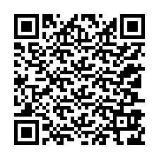 Codice QR per il numero di telefono +12107926078