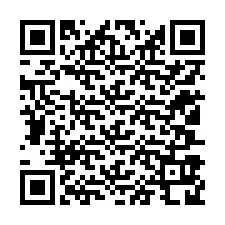 QR-Code für Telefonnummer +12107928072