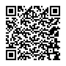 QR-код для номера телефона +12108384547