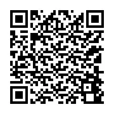 QR kód a telefonszámhoz +12108440314