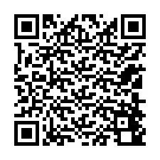 Código QR para número de teléfono +12108440617