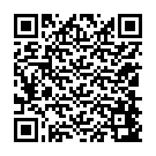 Código QR para número de teléfono +12108443596