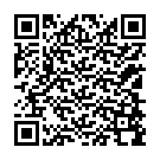 QR-код для номера телефона +12108598061