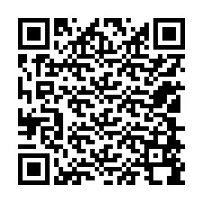 QR-koodi puhelinnumerolle +12108598067