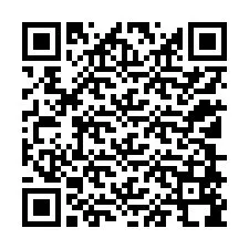 QR-code voor telefoonnummer +12108598068