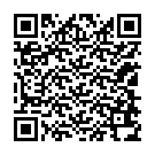 QR-koodi puhelinnumerolle +12108634165