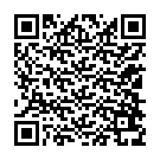 QR-code voor telefoonnummer +12108639676