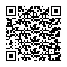 Código QR para número de telefone +12108701084