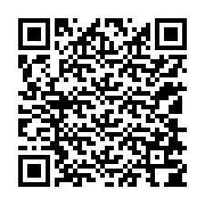 QR kód a telefonszámhoz +12108704190