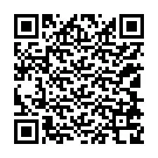 Código QR para número de teléfono +12108728820