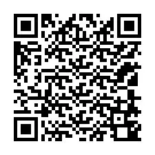 Código QR para número de teléfono +12108740005