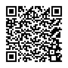 QR-код для номера телефона +12108740071