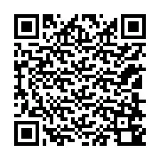 Código QR para número de teléfono +12108740245