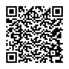 QR-Code für Telefonnummer +12108836127