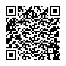 Código QR para número de telefone +12108846744