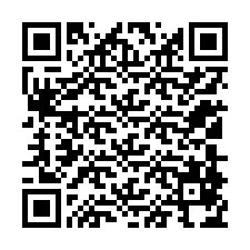 QR-код для номера телефона +12108874513