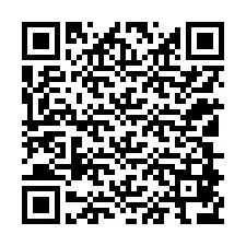 QR-код для номера телефона +12108876064