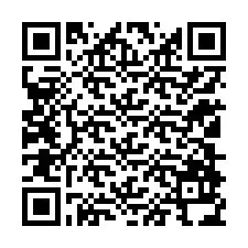 QR-код для номера телефона +12108934762