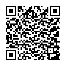 Código QR para número de telefone +12109183378