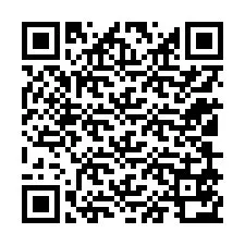 Código QR para número de teléfono +12109572096