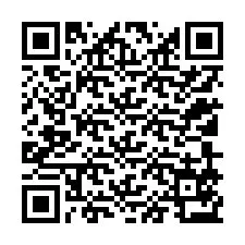 QR-код для номера телефона +12109573408