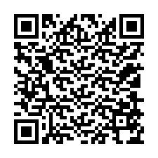 QR kód a telefonszámhoz +12109574389