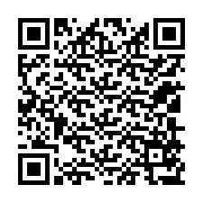 Código QR para número de teléfono +12109577653