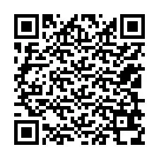 QR kód a telefonszámhoz +12109638467