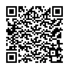 QR kód a telefonszámhoz +12109670405