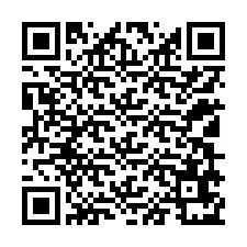 Código QR para número de teléfono +12109671570