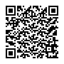 QR kód a telefonszámhoz +12109671841