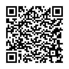 Código QR para número de teléfono +12109674552