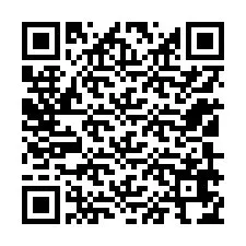 QR-koodi puhelinnumerolle +12109674947