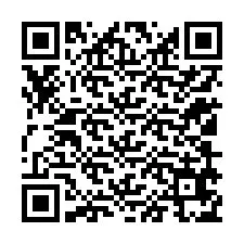 QR kód a telefonszámhoz +12109675492