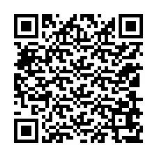 QR kód a telefonszámhoz +12109677386