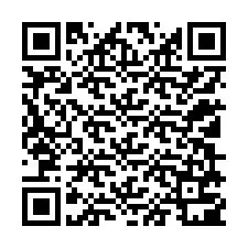 Código QR para número de teléfono +12109701278