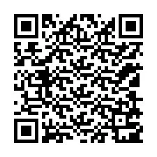 Código QR para número de teléfono +12109701281