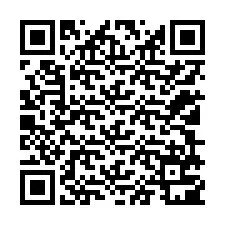 Código QR para número de teléfono +12109701629