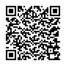 QR kód a telefonszámhoz +12109770488