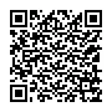 QR kód a telefonszámhoz +12109775614