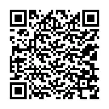 Código QR para número de teléfono +12109778333