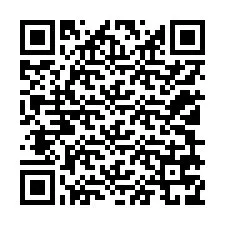 Código QR para número de teléfono +12109779839