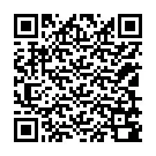 Código QR para número de teléfono +12109780461