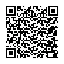 QR kód a telefonszámhoz +12109780787