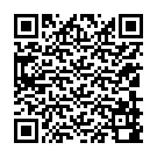 QR kód a telefonszámhoz +12109980702