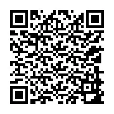 QR kód a telefonszámhoz +12109982248