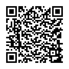 Kod QR dla numeru telefonu +12109983612