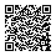 QR-koodi puhelinnumerolle +12109984708